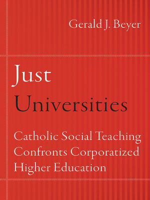 cover image of Just Universities